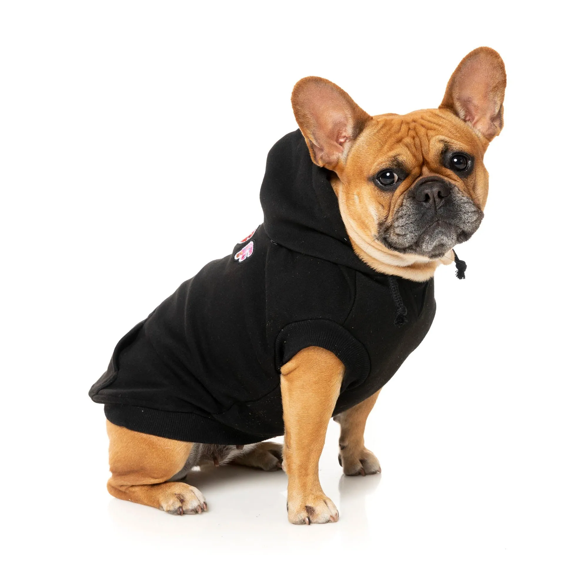 FuzzYard Dog Apparel Wooftagram Hoodie Black Size 1 XXSmall***