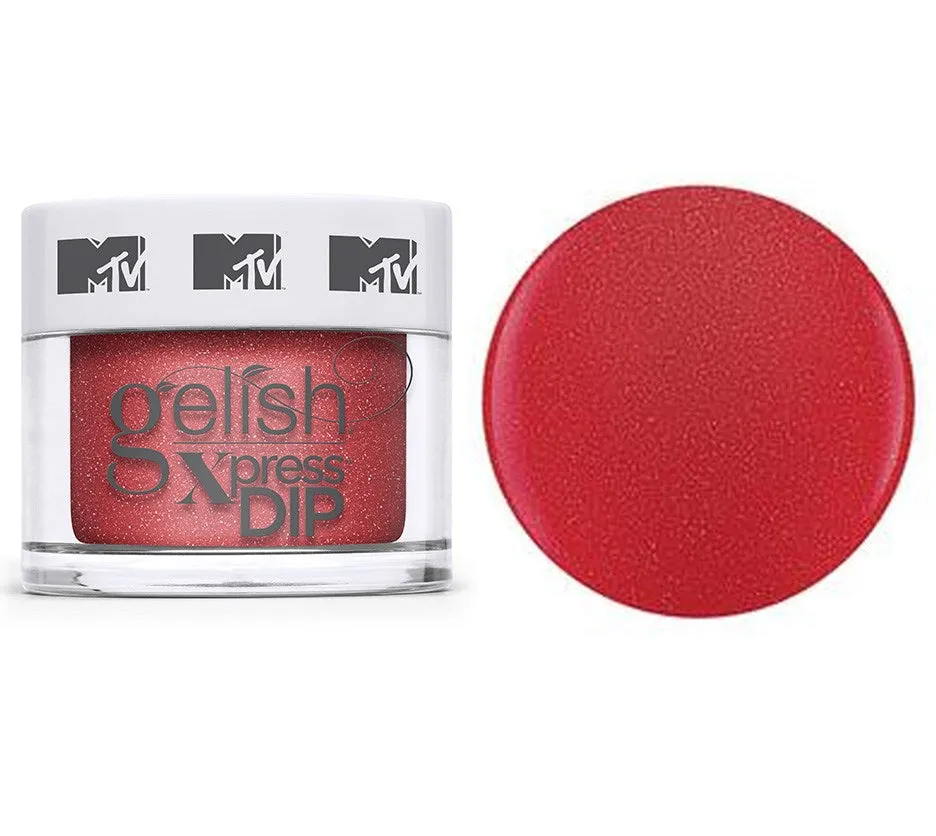 Gelish Professional Xpress Dip Powder Total Request Red - Red Shimmer - 43G