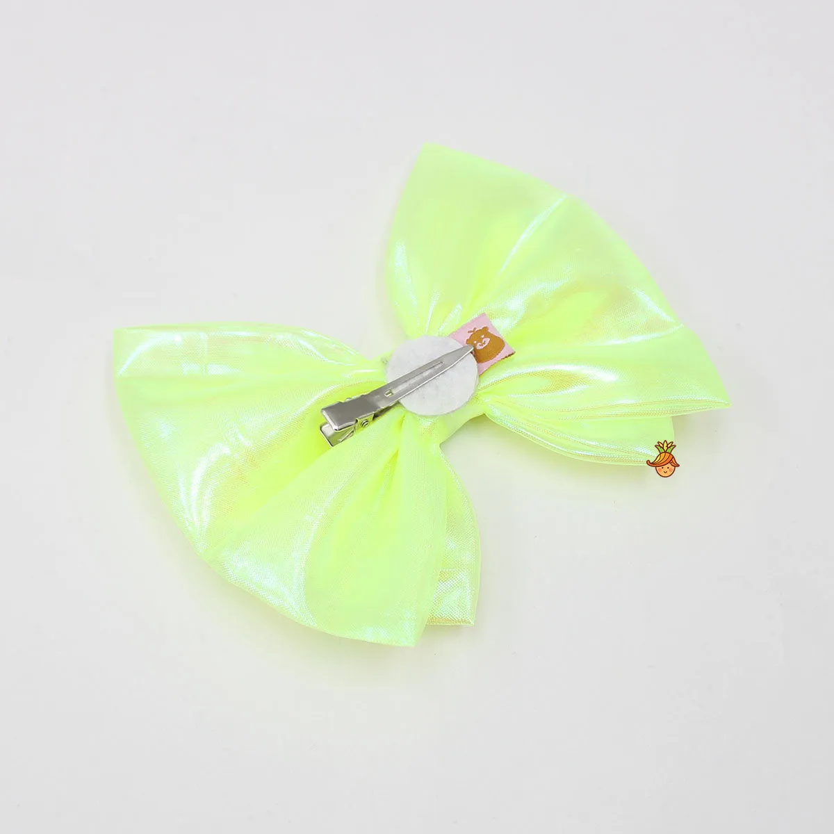 Green Shimmery Cute Hair Clip