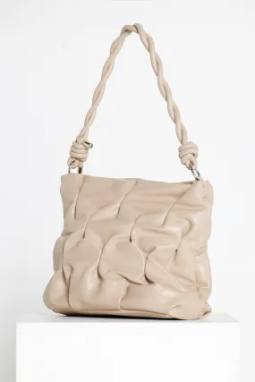 Gretchen Crinkle Bag - Beige