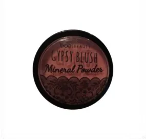 Gypsy Blush Mineral Powder By Boe Beauty Dusty Rose Shimmering Face And Body Powder .17 Oz.