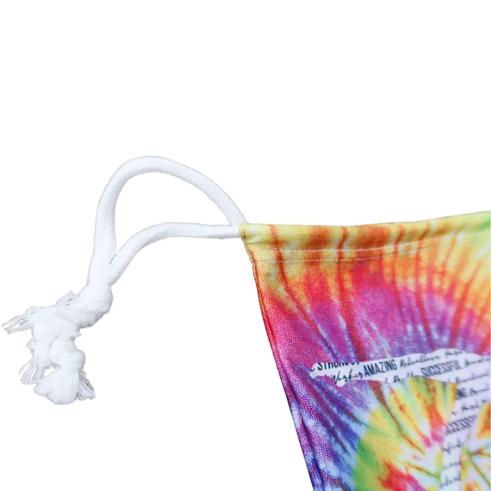 Holographic Tie Dye Gymnastics Grip Bag