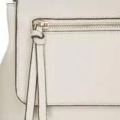 Ivory Flap Tassel Backpack