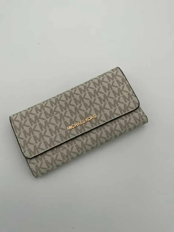 Jet Set Large Logo Trifold Wallet