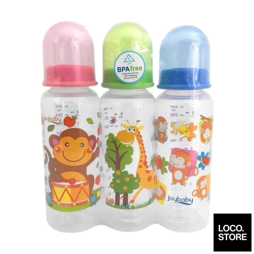 Joybaby Bottle Value Pack Round 240mlx3