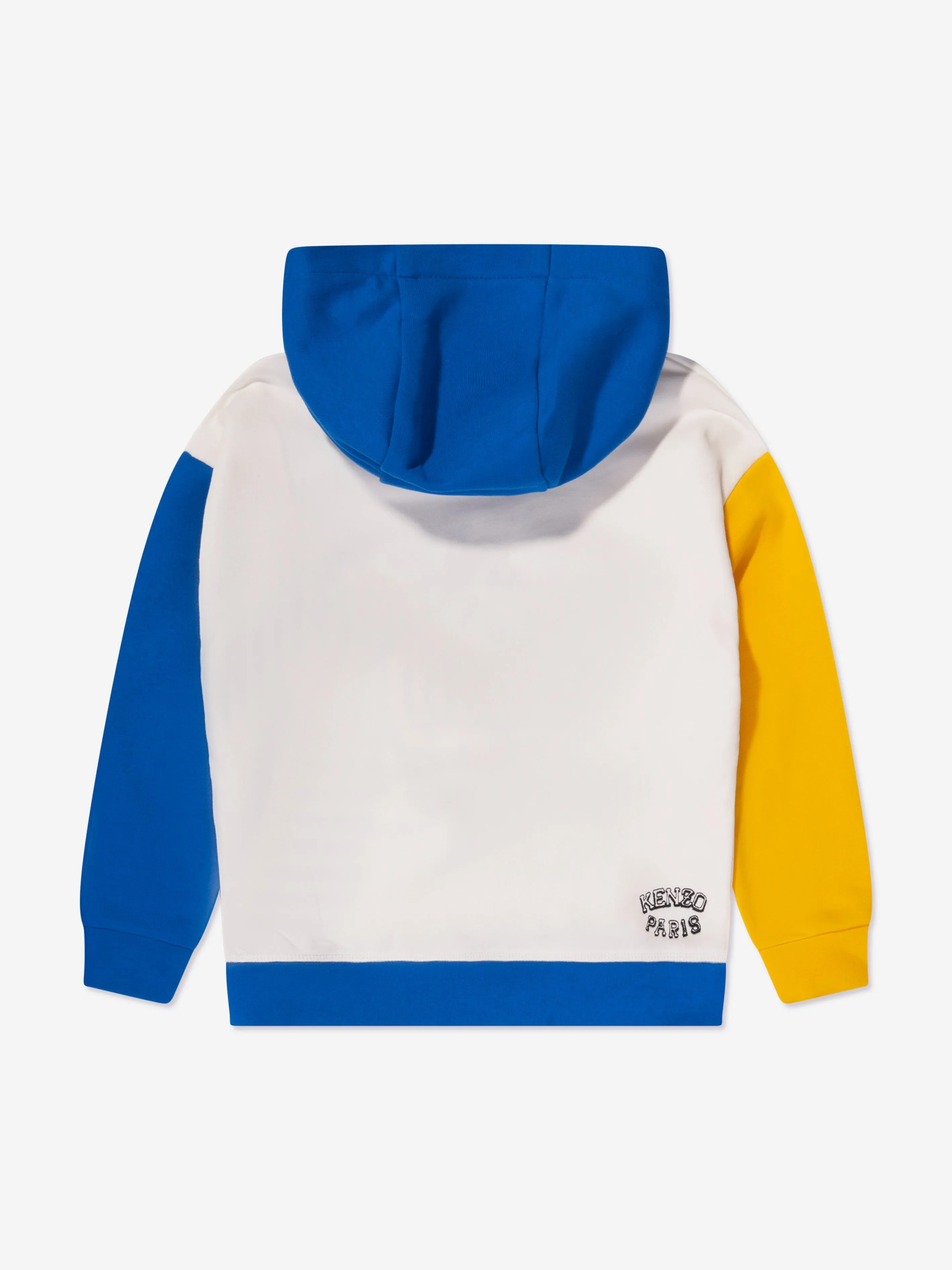 KENZO Boys Tiger Logo Hoodie in Ivory