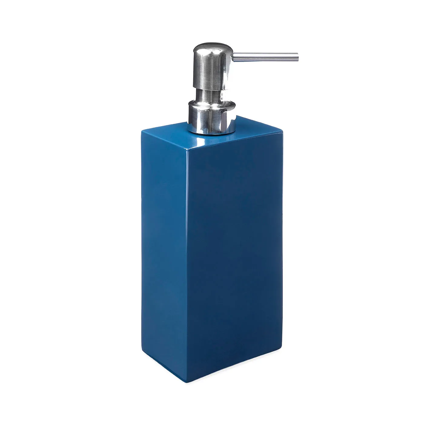 Lacquer Soap Dispenser in Navy