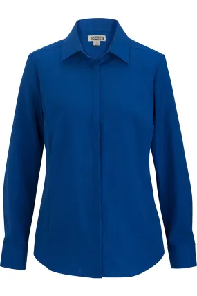 Ladies' Cobalt Blue Café Batiste Blouse