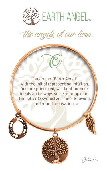 Letter O Earth Angel Bracelet