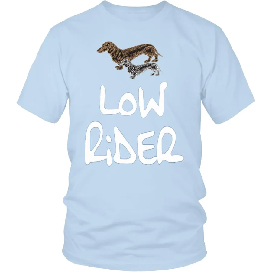 Low Rider Dog Lover Shirt Mens Womens (12 Colors)