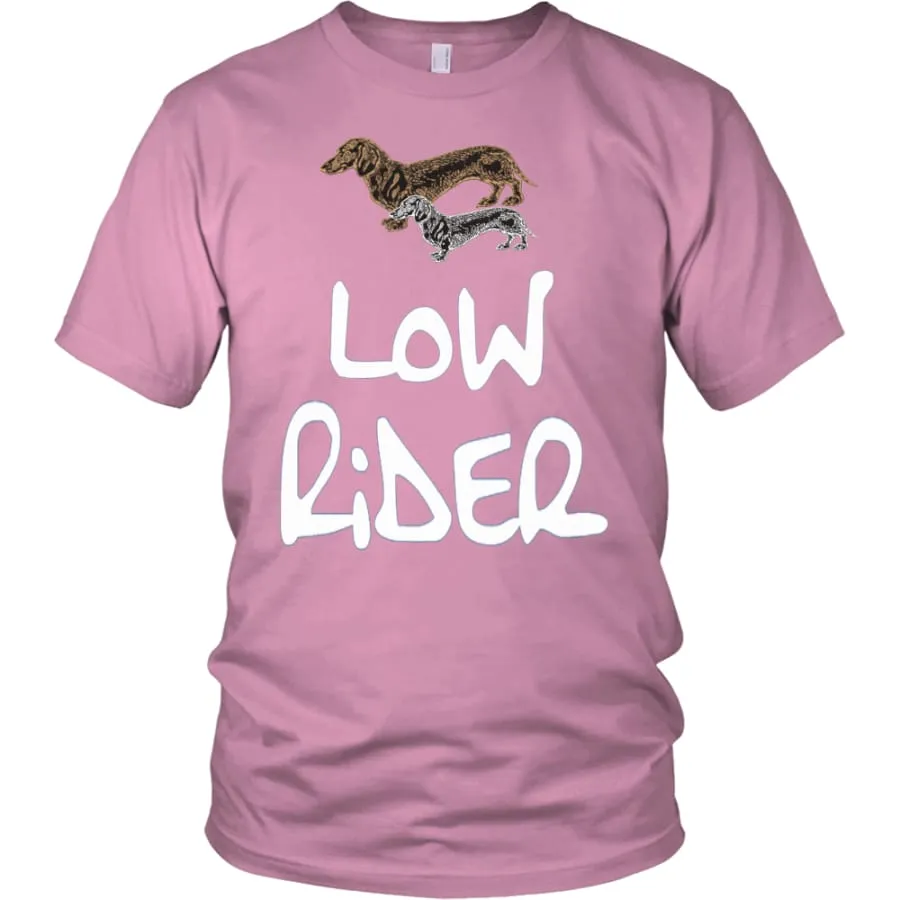 Low Rider Dog Lover Shirt Mens Womens (12 Colors)