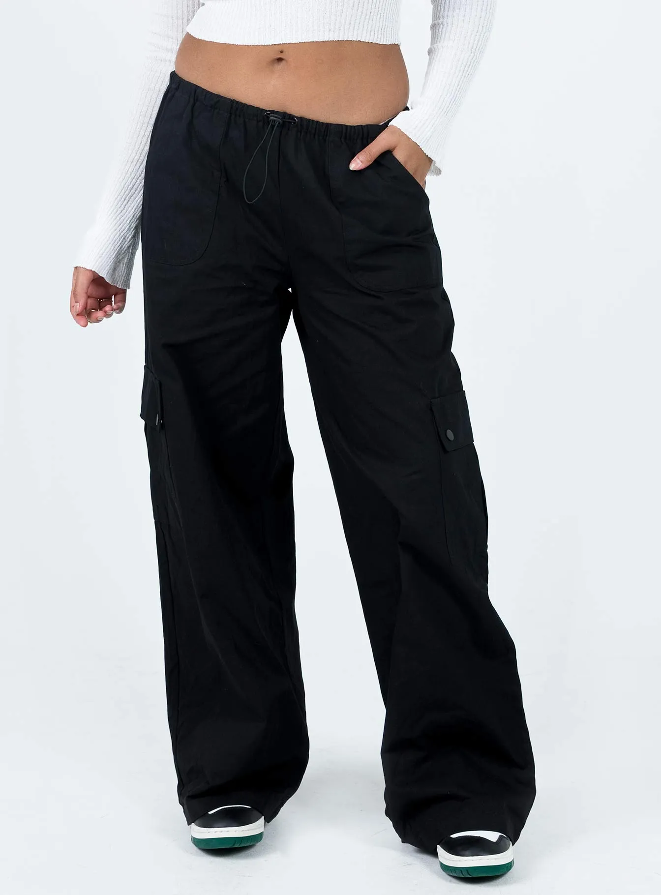 Mackey Cargo Utility Pants Black