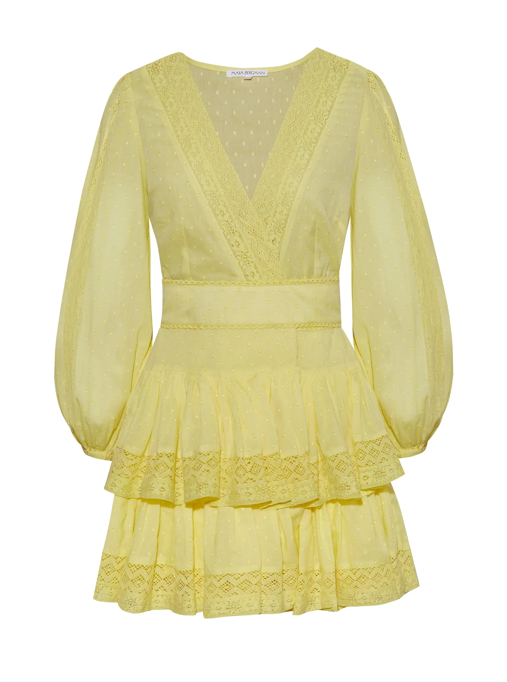 Maia Bergman Mika Dress in Yellow