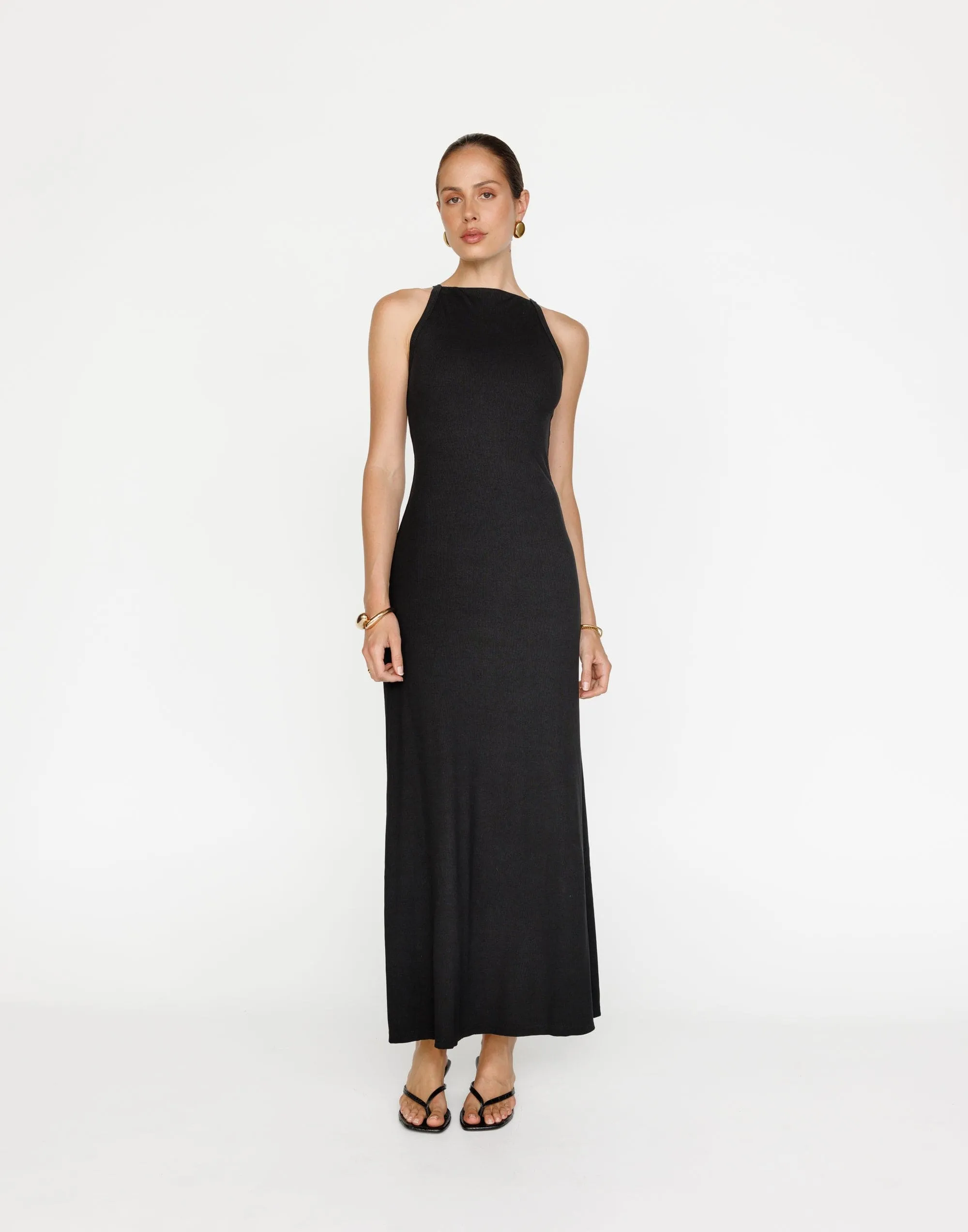 Maizie Maxi Dress (Black)