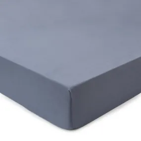 Mata Fitted Sheet [Dark Blue Grey]