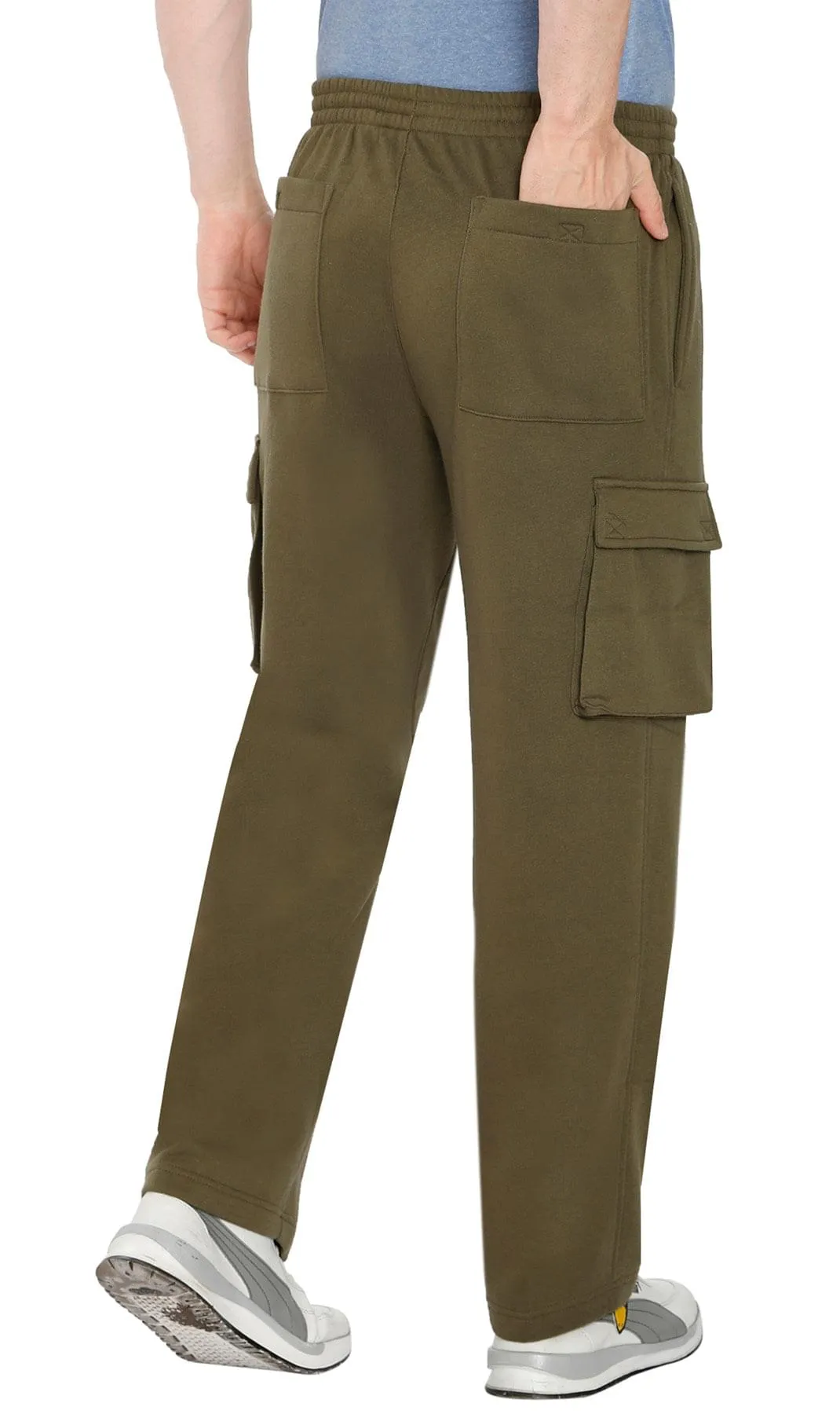 Men's Fleece Cargo Pants – Comfy Sweatpants for No-Chill Chillin'