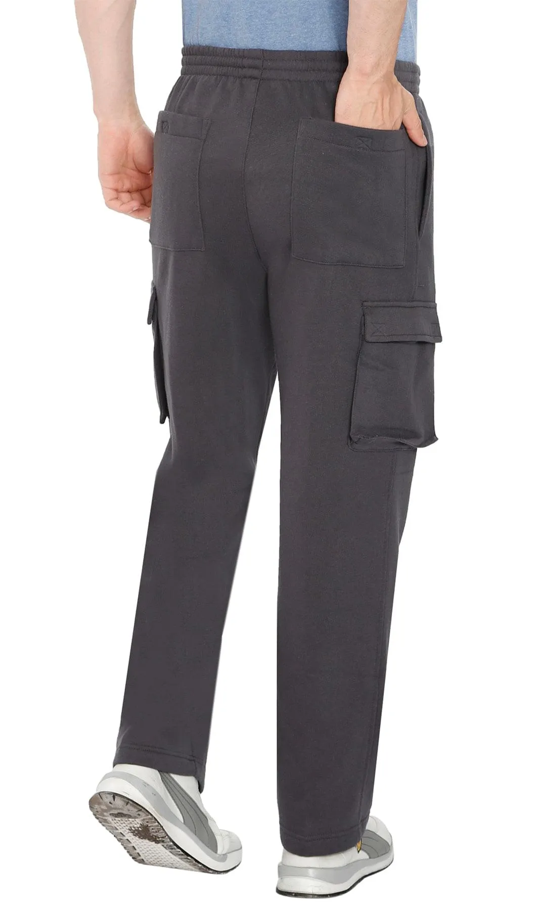 Men's Fleece Cargo Pants – Comfy Sweatpants for No-Chill Chillin'