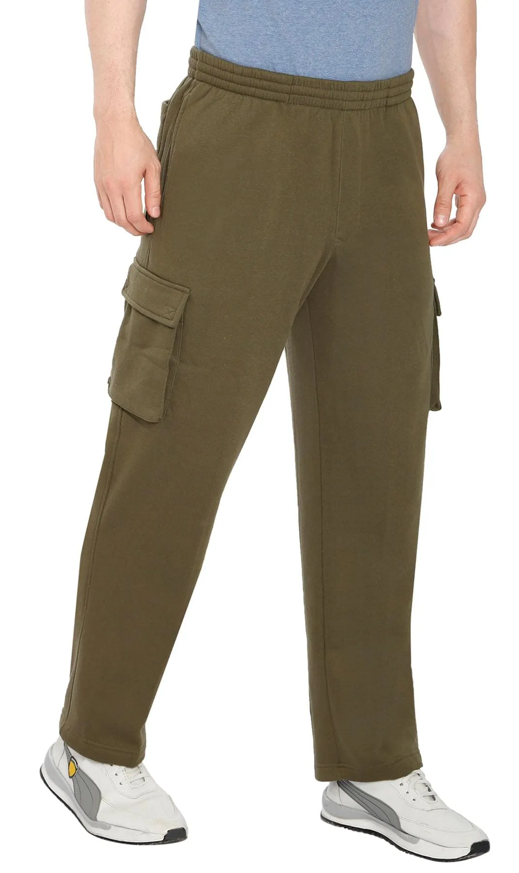 Men's Fleece Cargo Pants – Comfy Sweatpants for No-Chill Chillin'