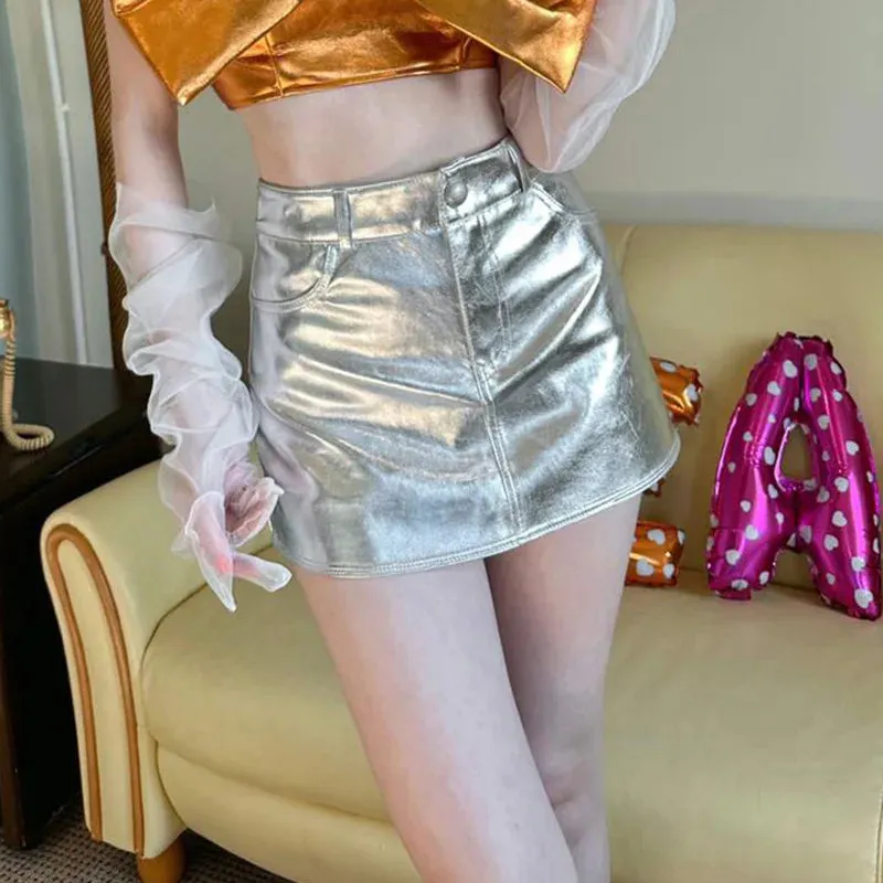 Metallic Skirt