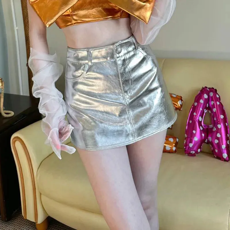 Metallic Skirt