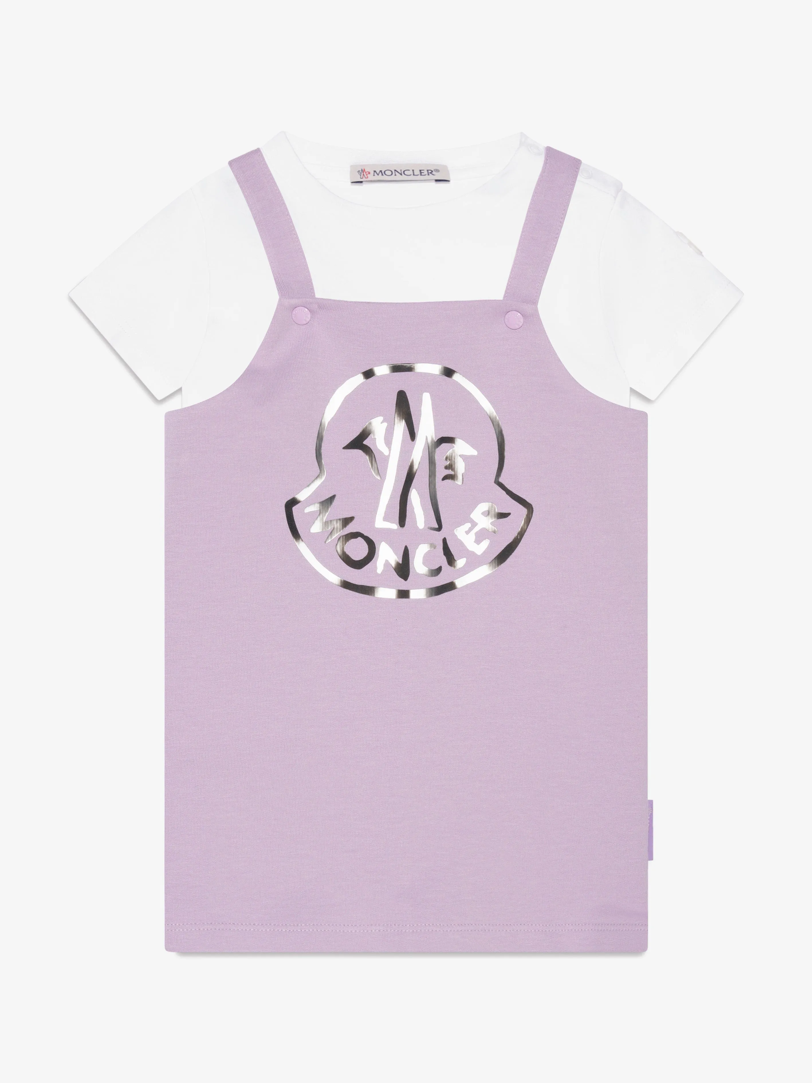 Moncler Enfant Baby Girls T-Shirt And Dress Set in Lilac