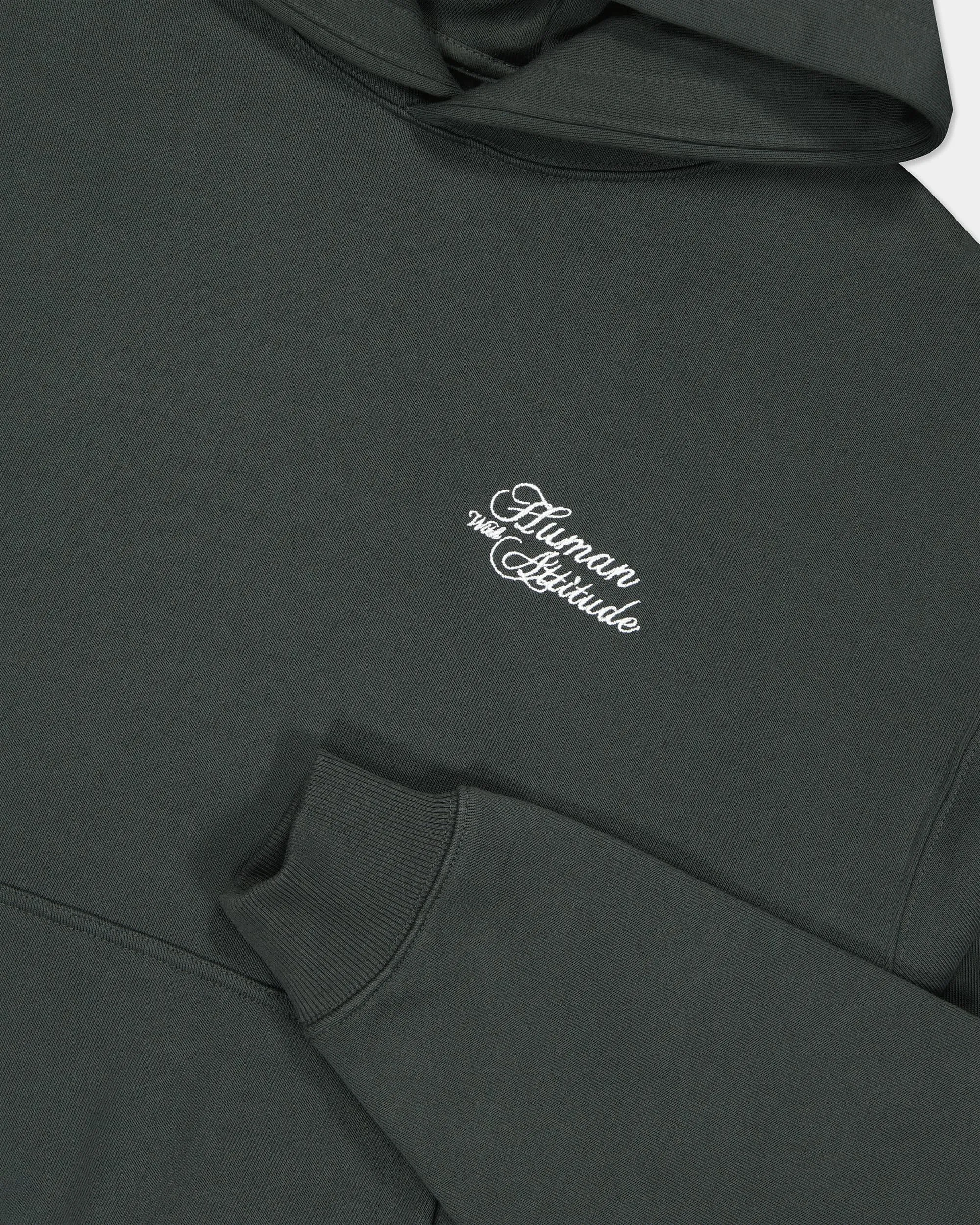 Monogram Hoodie Brodé - Wasted Black