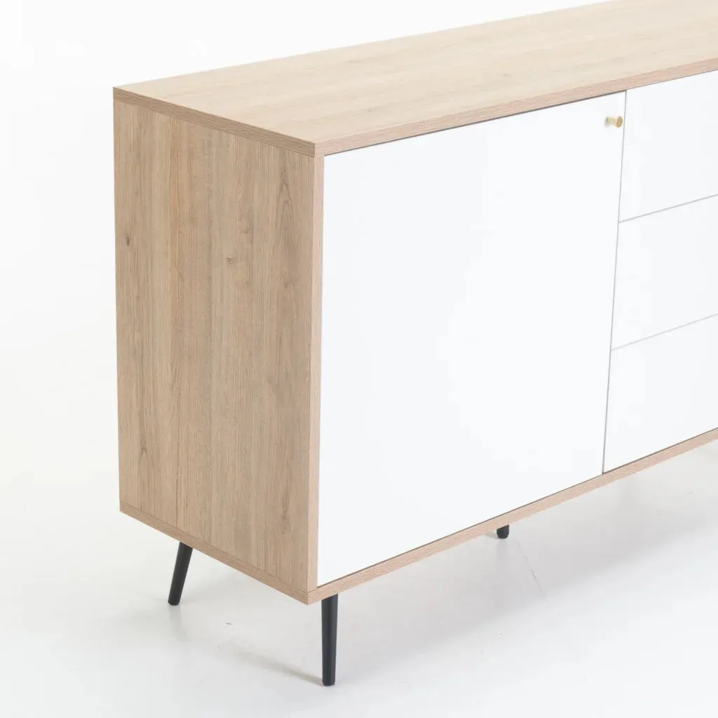 MONZA 1 DOOR 3 DRAWER SIDEBOARD