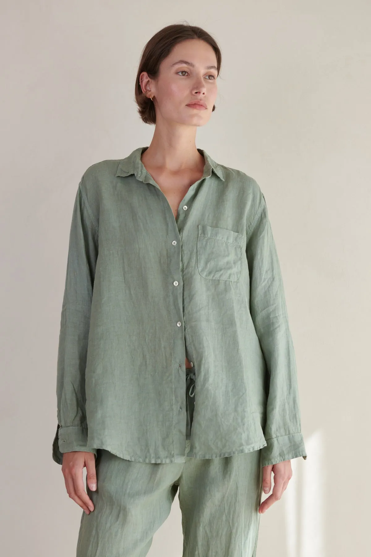 MULHOLLAND LINEN SHIRT