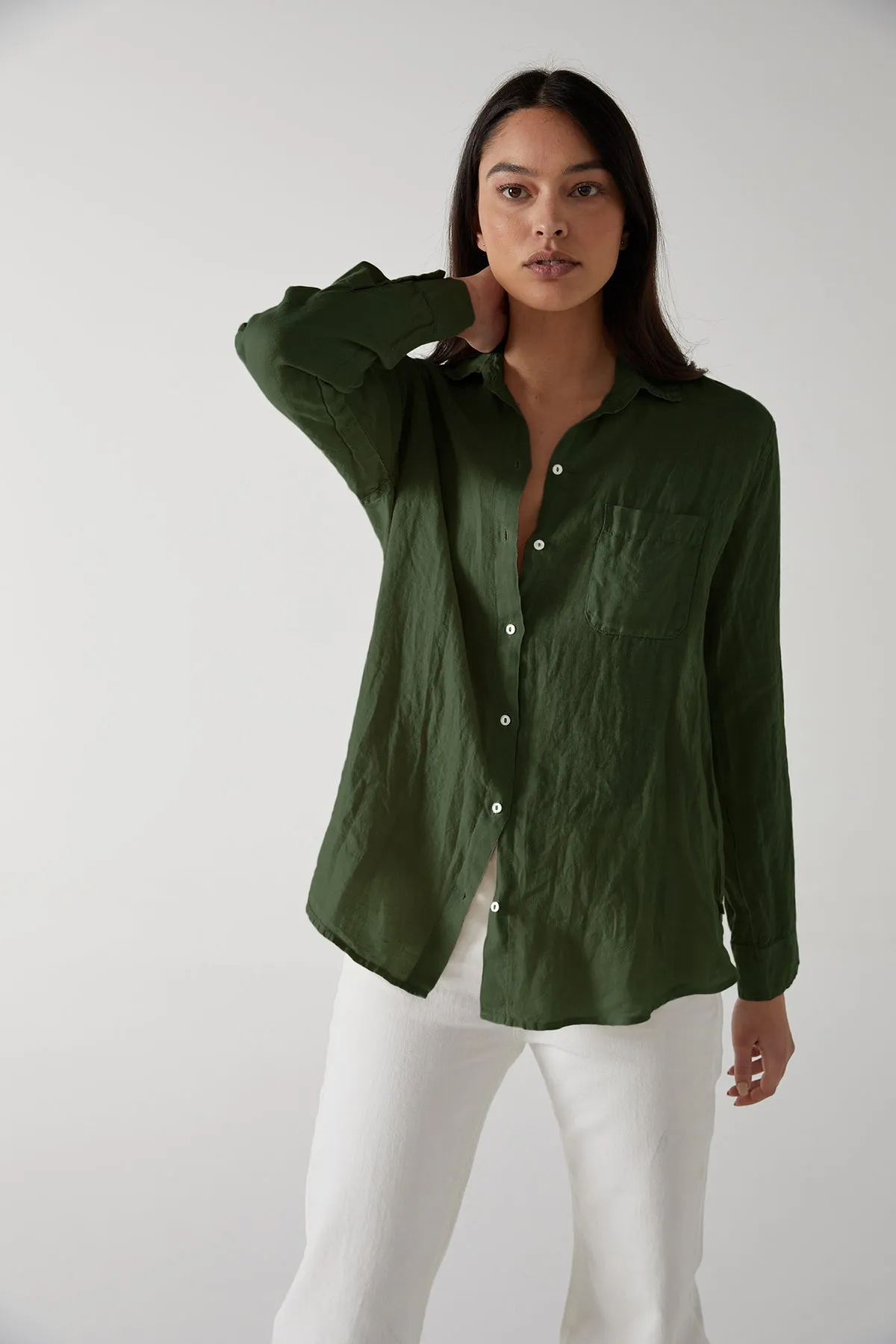 MULHOLLAND LINEN SHIRT