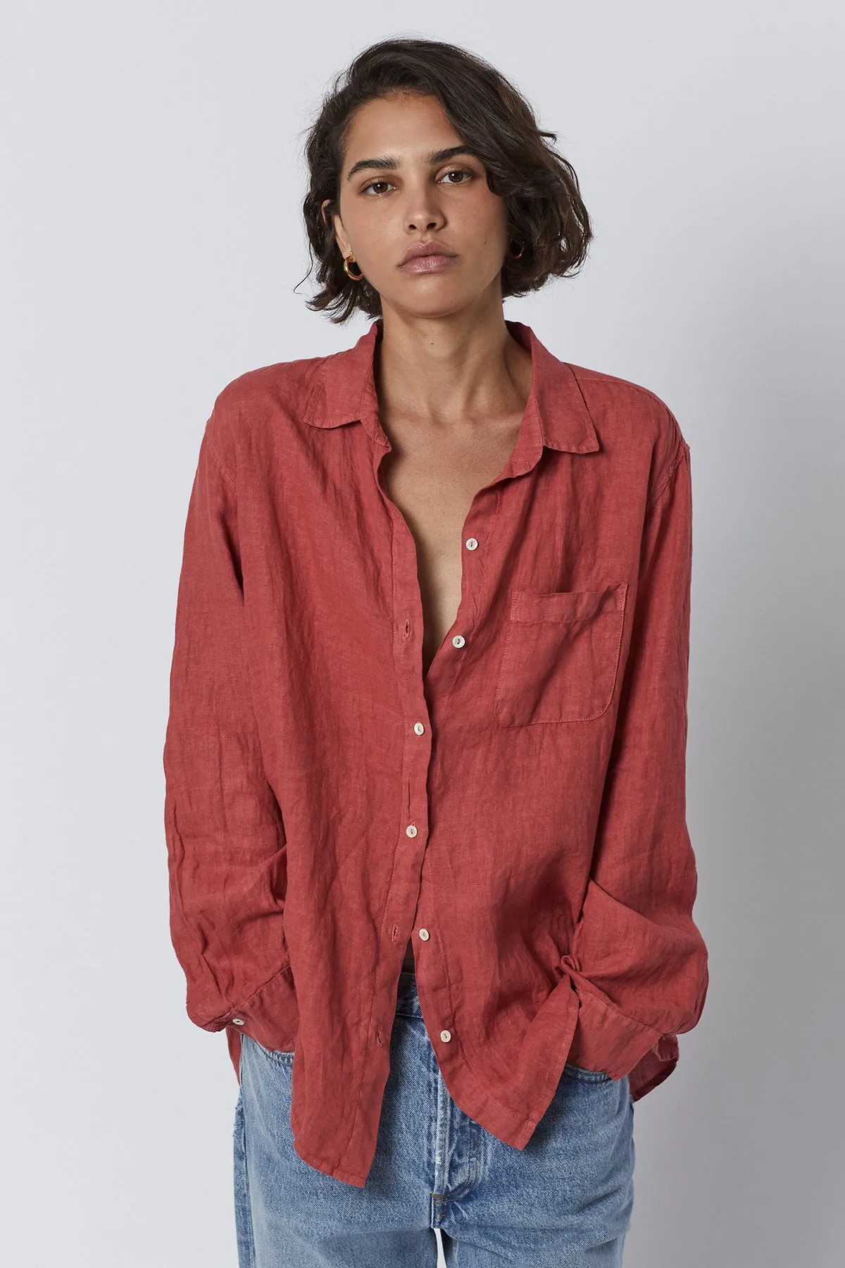 MULHOLLAND LINEN SHIRT