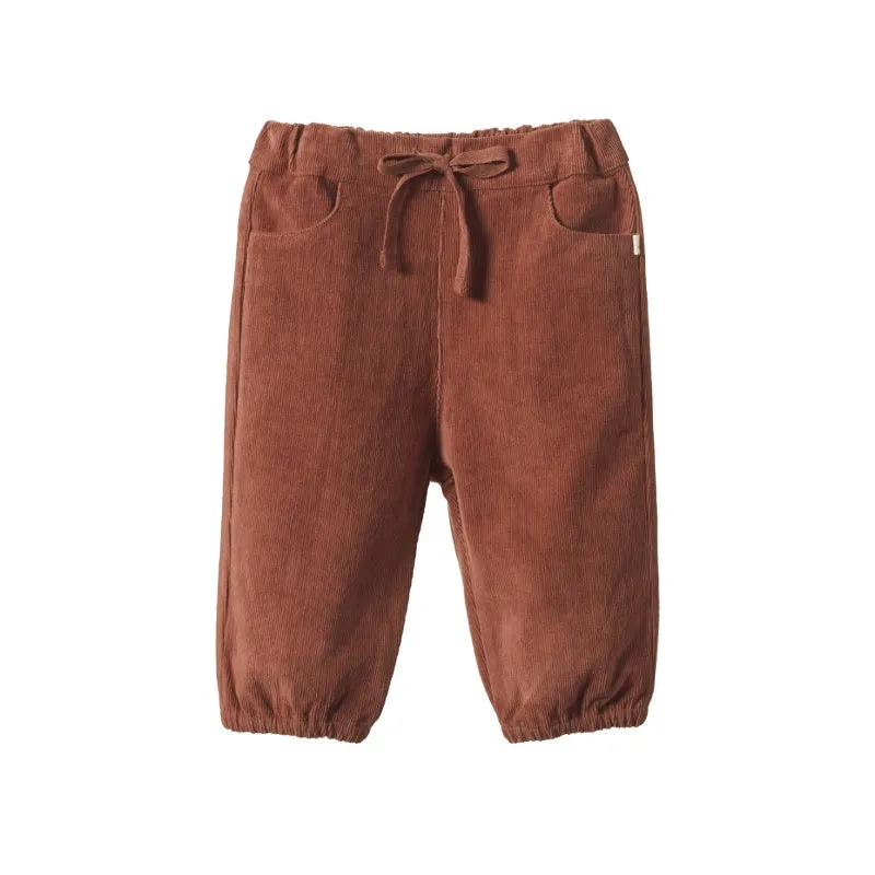 Nature Baby Frankie Cord Pants - Hazelnut