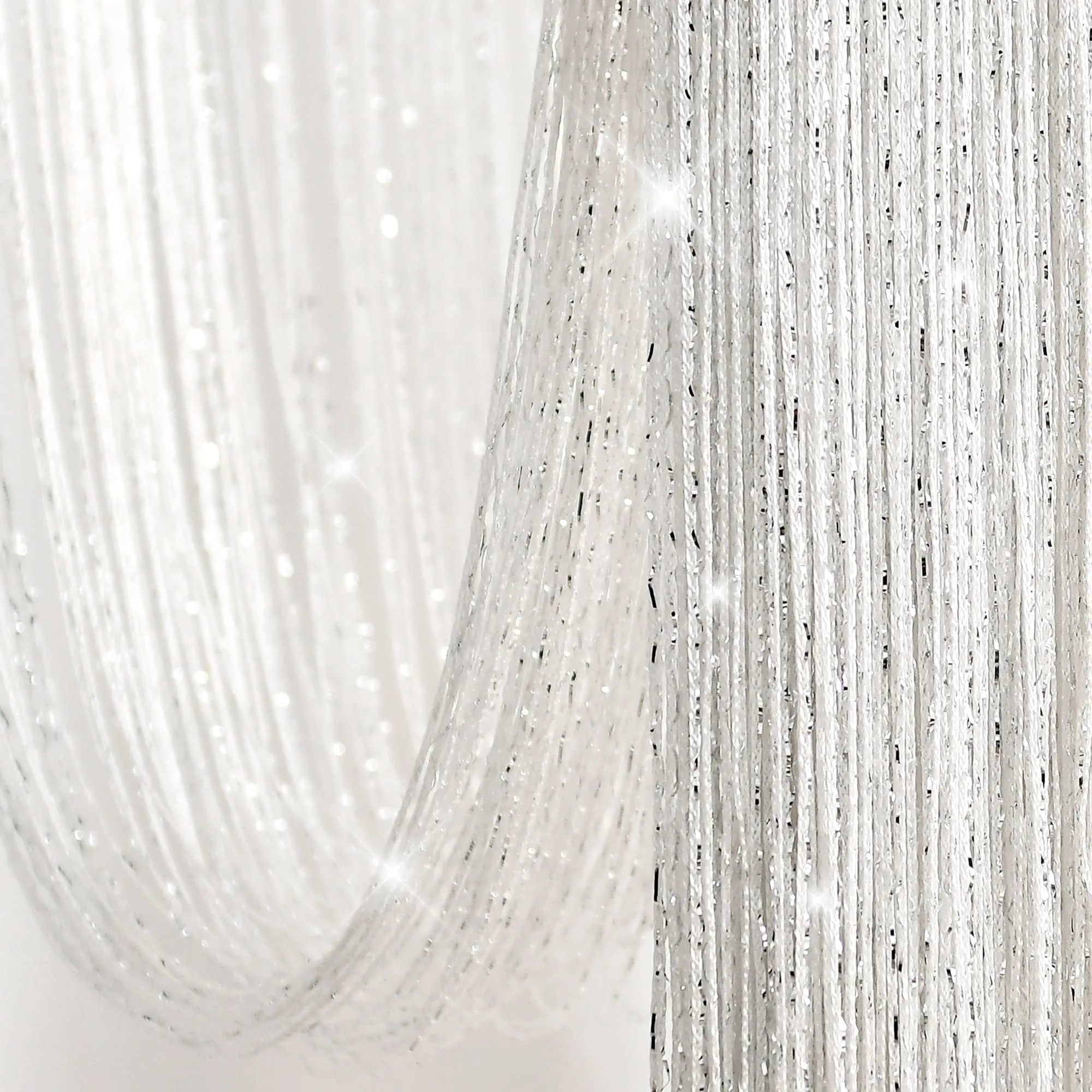 Night Sky String Thread Window Curtain Panel