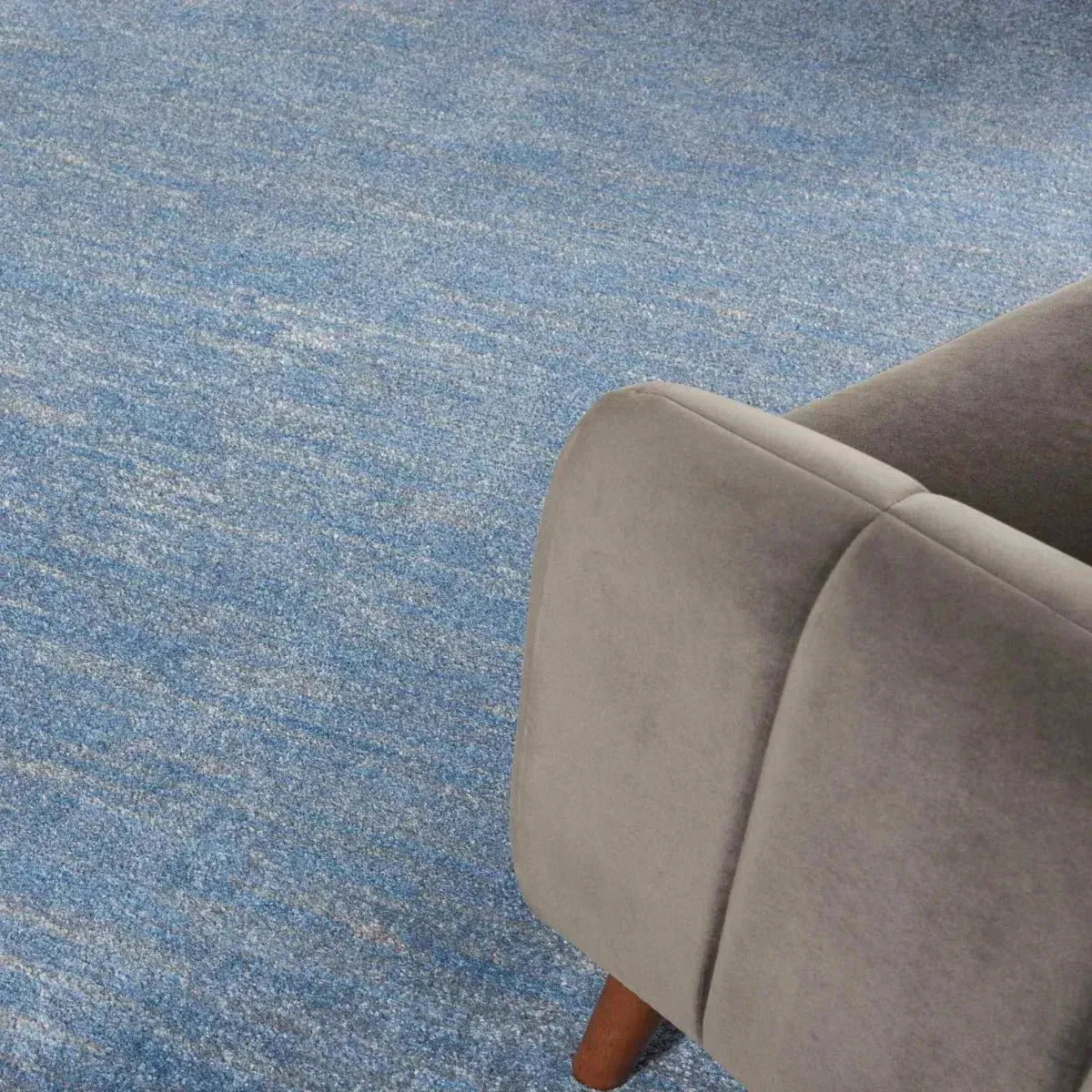 Nourison Essentials NRE01 Blue/Grey Rug