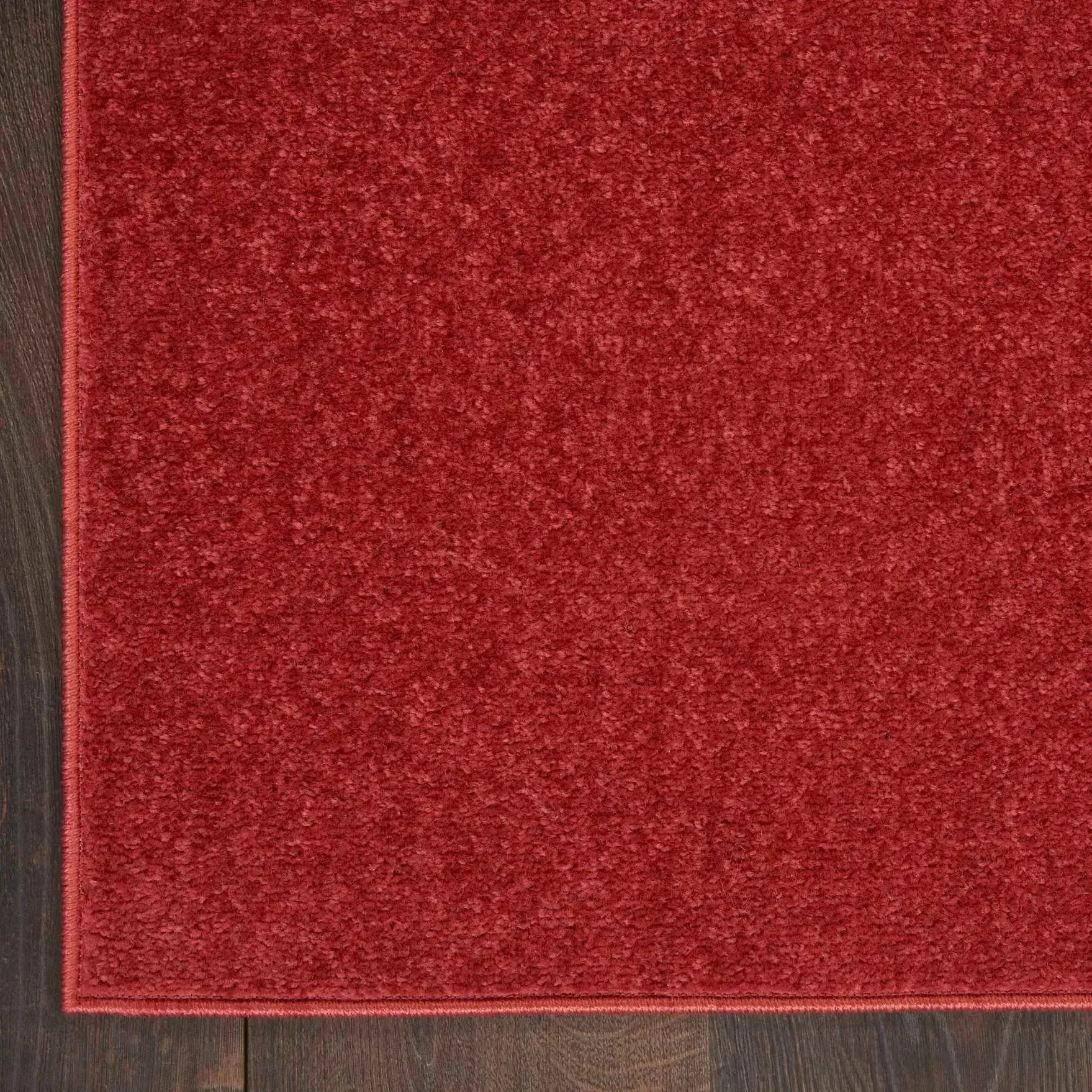 Nourison Essentials NRE01 Brick Red Rug