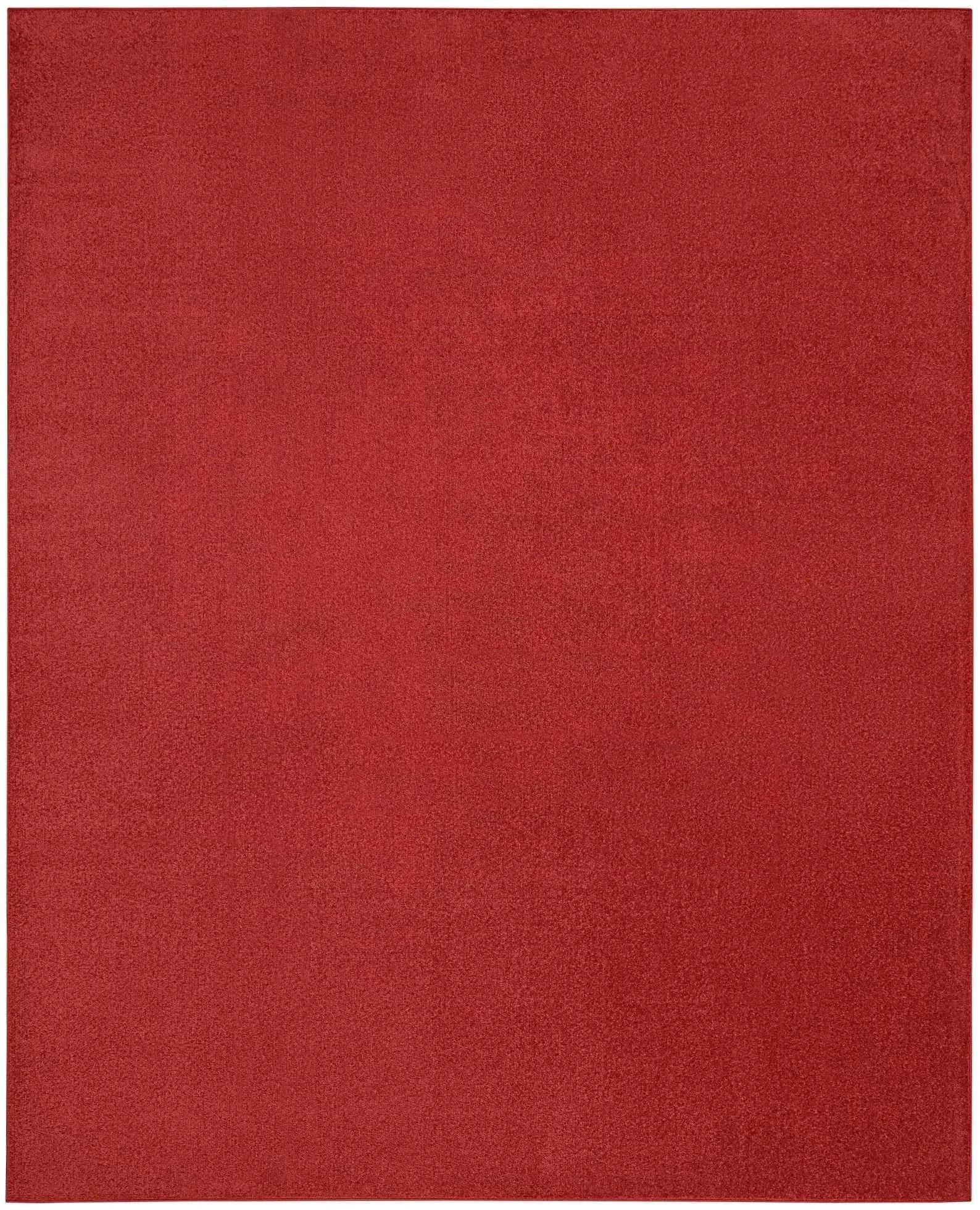 Nourison Essentials NRE01 Brick Red Rug