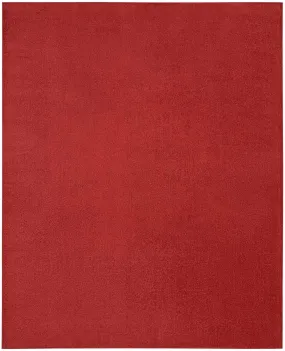 Nourison Essentials NRE01 Brick Red Rug