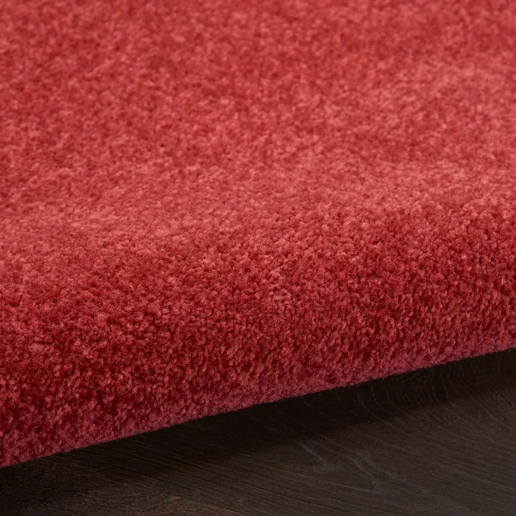 Nourison Essentials NRE01 Brick Red Rug