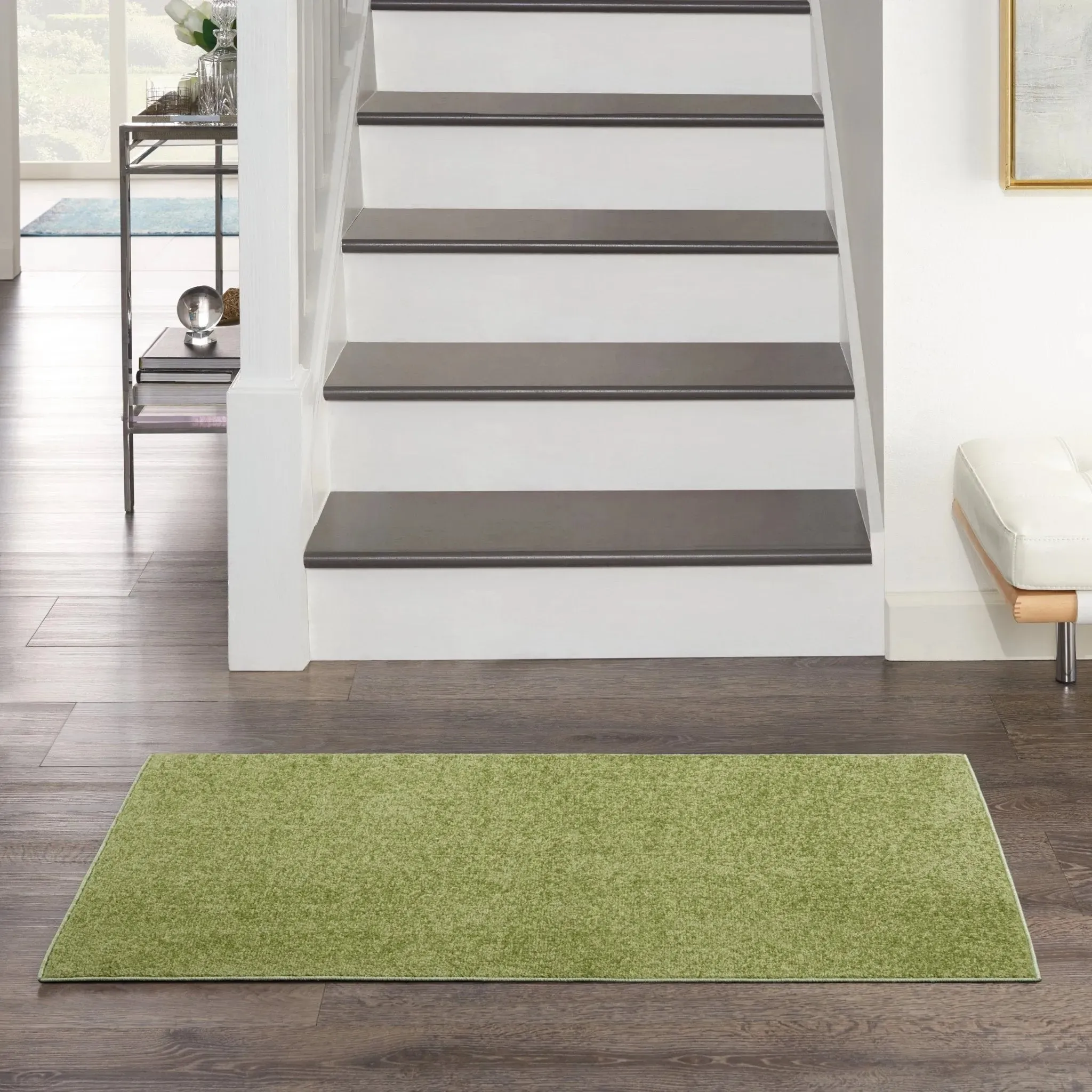 Nourison Essentials NRE01 Green Rug