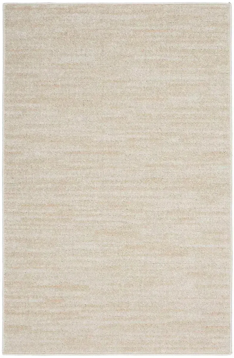 Nourison Essentials NRE01 Ivory Beige Rug