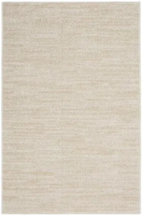 Nourison Essentials NRE01 Ivory Beige Rug