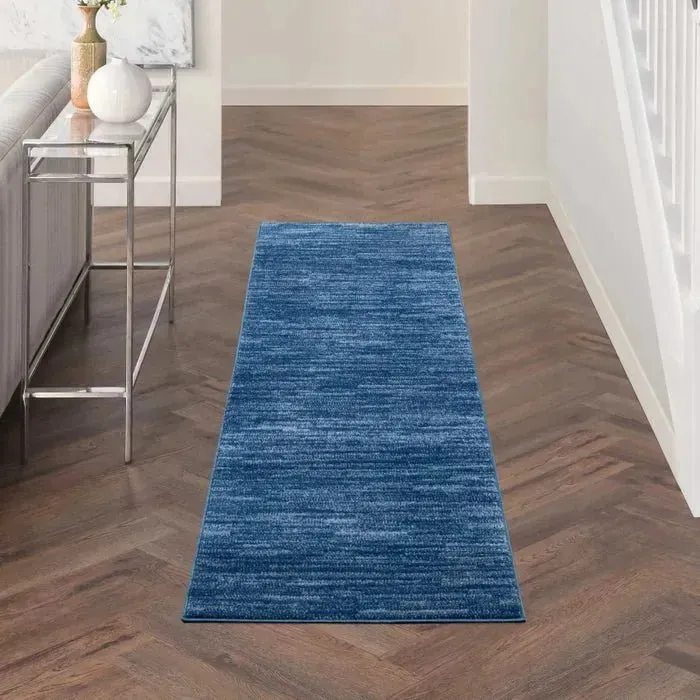 Nourison Essentials NRE01 Navy Blue Rug