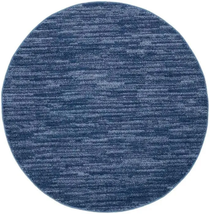 Nourison Essentials NRE01 Navy Blue Rug