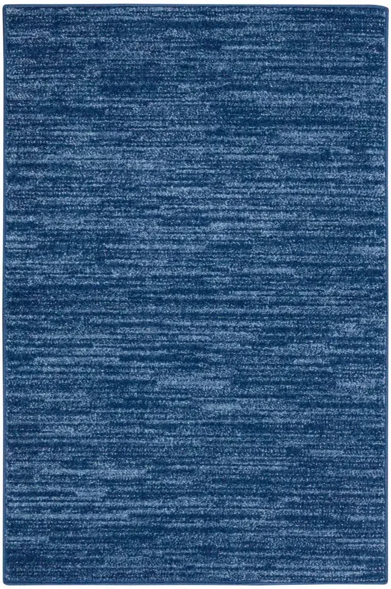 Nourison Essentials NRE01 Navy Blue Rug