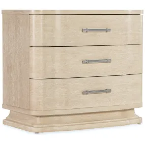 Nouveau Chic 3 Drawer Nightstand