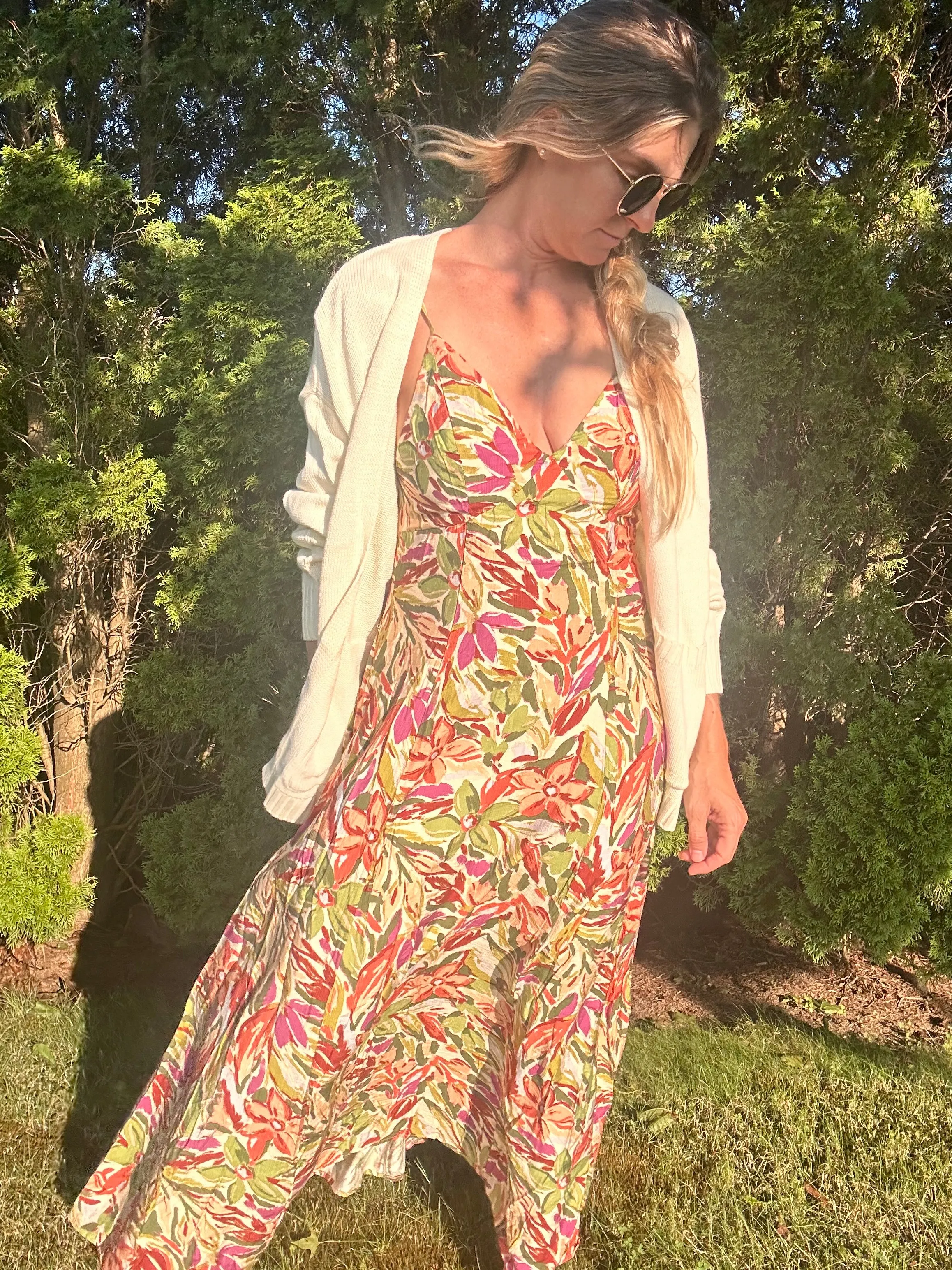 Olive you maxi dress