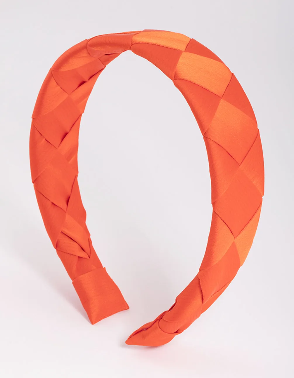 Orange Crossweave Headband