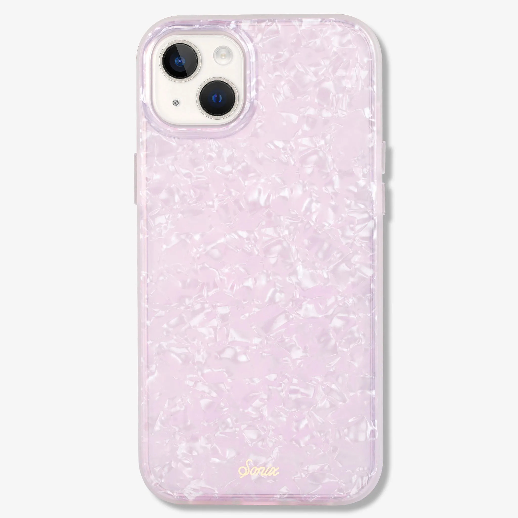 Pink Pearl Tort iPhone Case