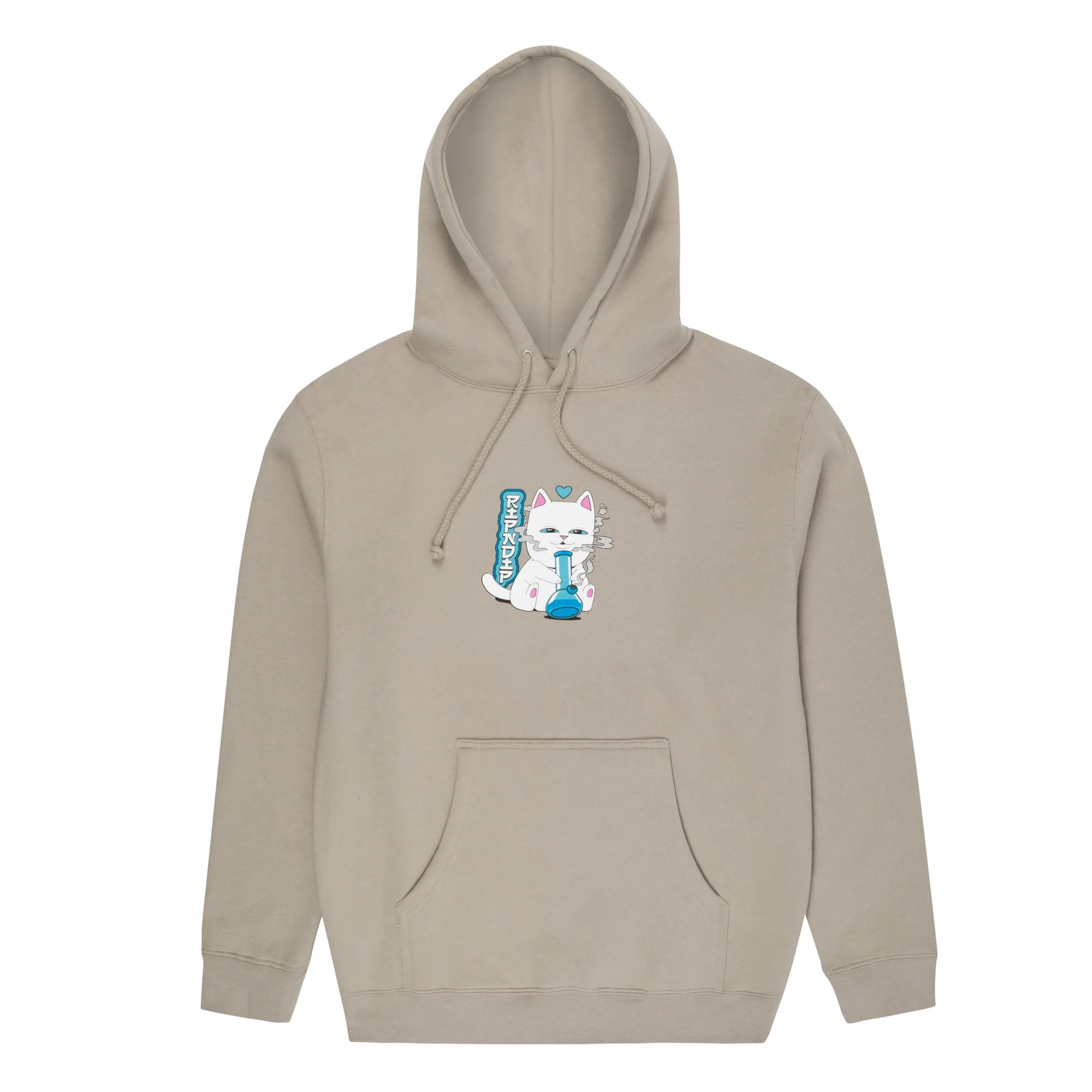 Puff Puff Hoodie (Cement)