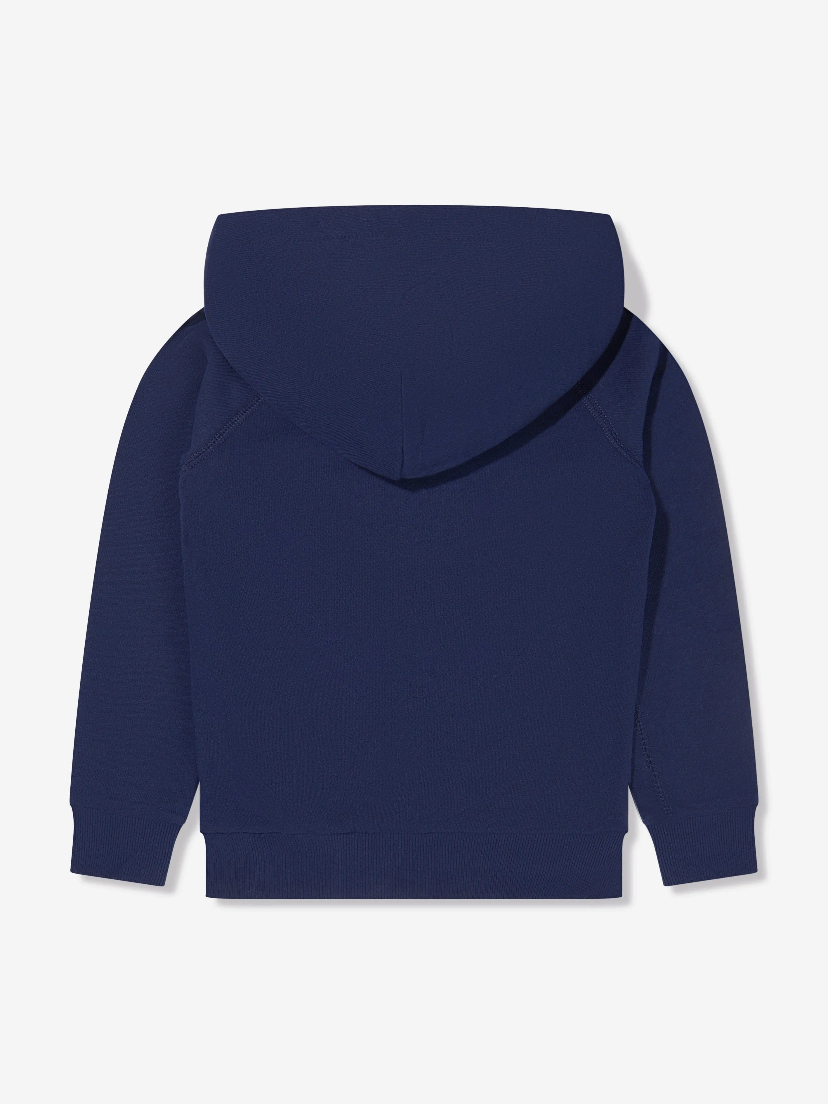 Ralph Lauren Girls Logo Hoodie in Navy