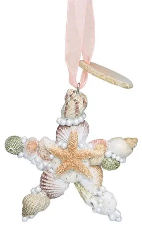 RESIN ORNAMENT -SHELL STAR - LEWES